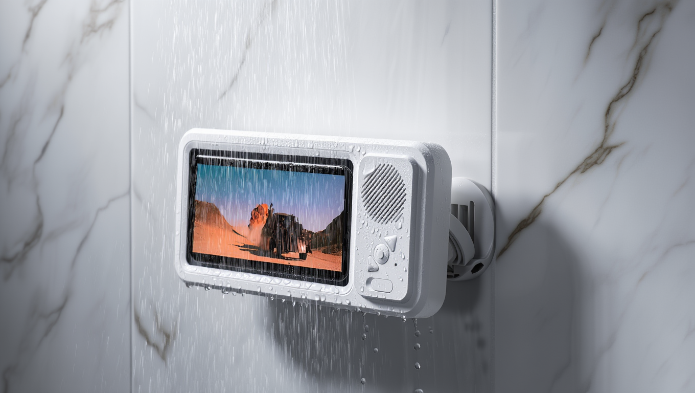 Estuche Impermeable Bluetooth para Celular para ducha